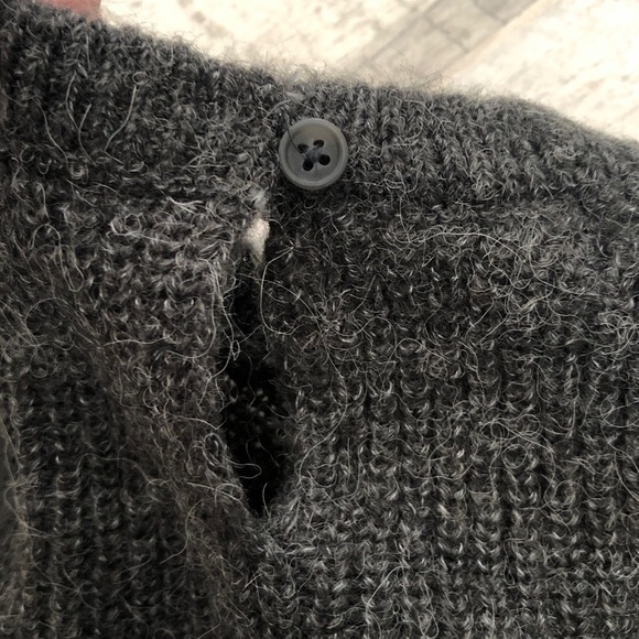 NEW Zara Baby Dress 9-12 Months, Grey and Tan Plaid - Picture 4 of 6